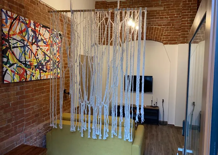 アパート Apartmentsun Loft Art ヴロツワフ